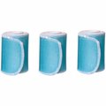 Fabrication Enterprises Nylatex® Wraps, 4" x 60", Blue, Package of 3 00-1213